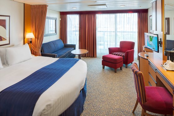 Junior Apartmá, obývací část - Brilliance of the Seas Junior Apartmá, obývací část - Brilliance of the Seas