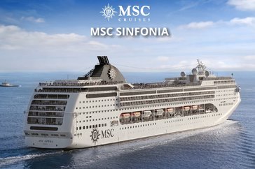 Řecko, Itálie z Pirea na lodi MSC Sinfonia