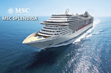 Francie, Itálie, Španělsko z Marseille na lodi MSC Splendida