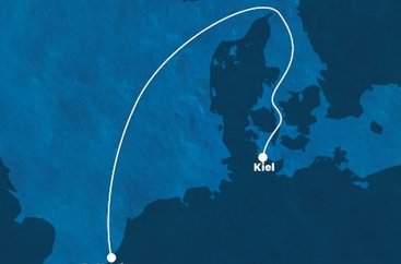 Nizozemsko, Německo z Rotterdamu na lodi Costa Diadema