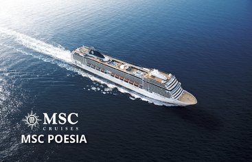 Nizozemsko, Belgie, Francie, Velká Británie, Německo z Rotterdamu na lodi MSC Poesia